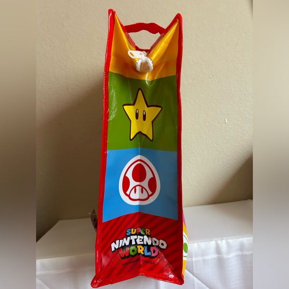 Super Nintendo World Mario Reusable Tote Bag Universal Studios - Picture 3 of 6
